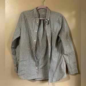 Vineyard Vines  Youth Red and Green Casual Button Down Shirt